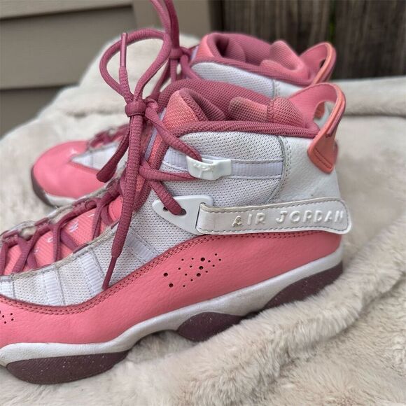 Jordan 6 Rings Big Kids' Shoes Multicolor Size 7Y Sneaker Athletic - Picture 2 of 8